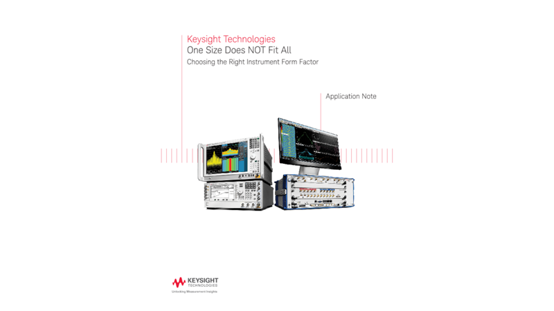 Benchtop and Modular Instrument Form Factors – Choose Wisely